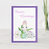 イースターカードイースターの挨拶 シーズンカード (正面)