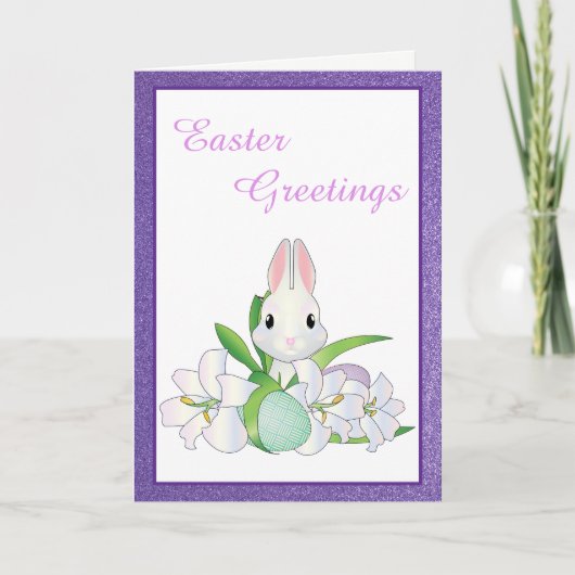 イースターカードイースターの挨拶 シーズンカード (正面)