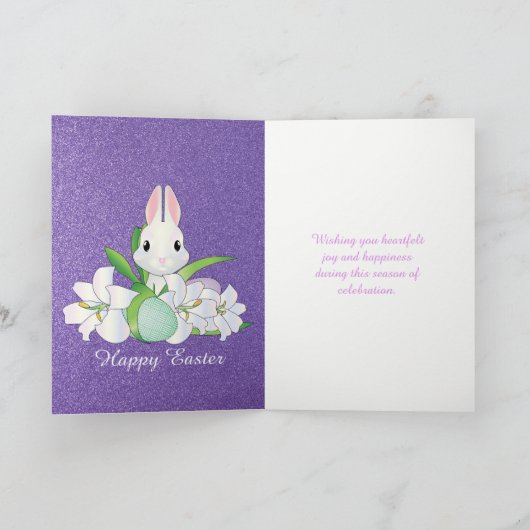 イースターカードイースターの挨拶 シーズンカード (内部)