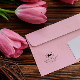 イースターカードスタンド |アドレスの分厚いインクのスタンプ セルフインキングスタンプ