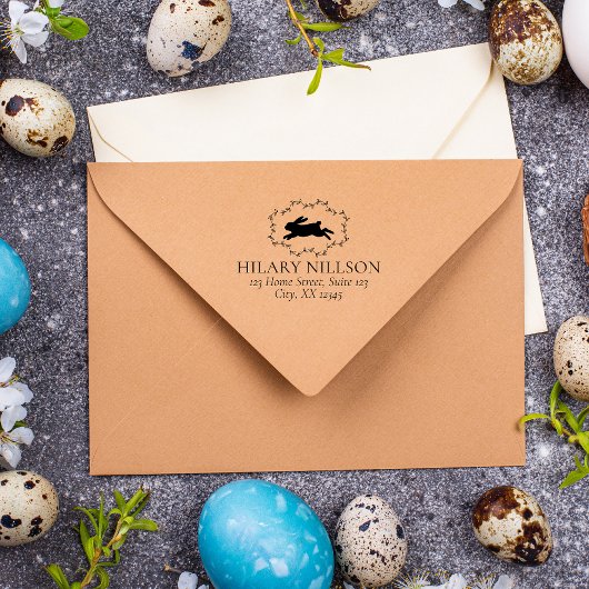 イースターカードスタンド |アドレス番号スタンプ ラバースタンプ