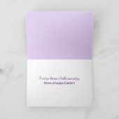 イースターカード – この特別な時間 カード (内部)