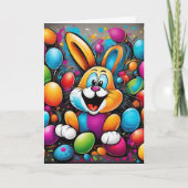 イースターカード。:-) カード (正面)