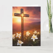 イースターカード。:-) カード (正面)