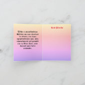 イースターカード：キリストが復活/ シーズンカード (内部)