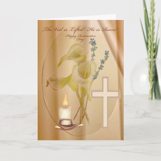 イースターカード サンキューカード (正面)