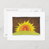 イースターカード シーズンポストカード (正面/裏面)