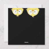 イースターカード「ハッピイースター、あなたたちクレイジーチキン！」| イースター シーズンカード (裏面)