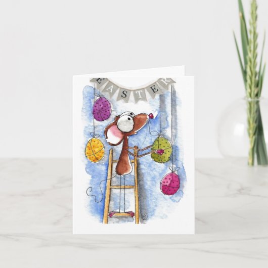 イースターカード-ハッピーイースターバナー シーズンカード (正面)