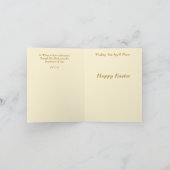 イースターカード--フランシスコ会の十字 シーズンカード (内部)