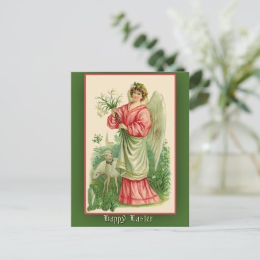 イースターカード(ヴィンテージイラストレーション) シーズンポストカード (スタンド正面)