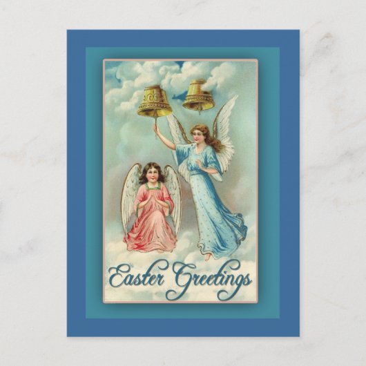 イースターカード(ヴィンテージイラストレーション) シーズンポストカード (正面)