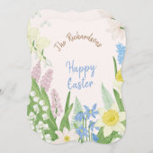 イースターカード 招待状 (正面/裏面)