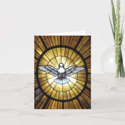 イースターカード--鳩 シーズンカード (正面)