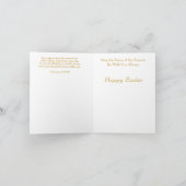 イースターカード--鳩 シーズンカード (内部)