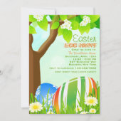 イースターガーデンエッグ狩り招待状 招待状 (正面)