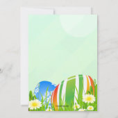 イースターガーデンエッグ狩り招待状 招待状 (裏面)