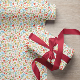 イースターガーデンフローラル ラッピングペーパー
