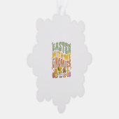 イースターガーデン格言卵狩り オーナメントカード (右)