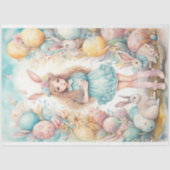 イースターガール2デクページ紙 薄葉紙 (正面)