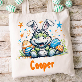 イースターキッズ名ボーイズBunny Crocodile トートバッグ