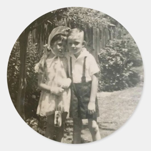 イースターキッズ ラウンドシール (正面)