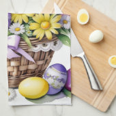 イースターキッチンタオル キッチンタオル (四つ折り)
