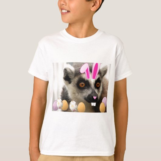 イースターキツネザル Tシャツ (正面)