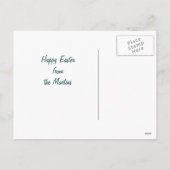 イースターキテンスヴィンテージグリーティングポストカード シーズンポストカード (裏面)