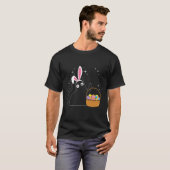 イースターキャットバニーイヤー Tシャツ (正面フル)
