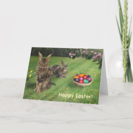 イースターキャットバンニー;-) 😽🐰 シーズンカード