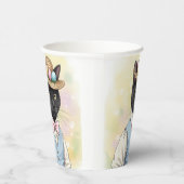 イースターキャット 紙コップ (右)