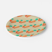 イースターキャロット紙プレート素晴らし-パーティー用 ペーパープレート (アングル)