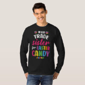 イースターキャンディのために妹を交換する Tシャツ (正面フル)