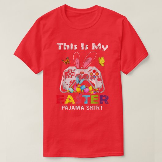 イースターキャンディバニーチョコのために妹を交換食べする Tシャツ (デザイン正面)