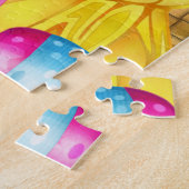 イースターキャンディフォークアートガールズバスケットスタッファー ジグソーパズル (側面)