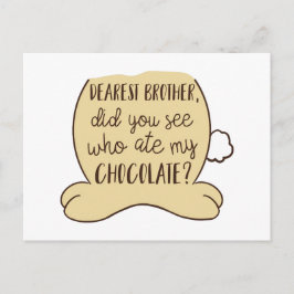 イースターキュートおもしろいバニー引用文タイポグラフィ ポストカード