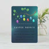 イースターキュートエッグ招待状 招待状 (スタンド正面)