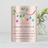 イースターキュートゴールデンバラエッグ招待状 招待状 (スタンド正面)