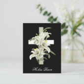 イースターキリスト教彼は立上がりました シーズンポストカード (スタンド正面)