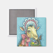 イースターキリン磁石広場 マグネット (正面/裏面)