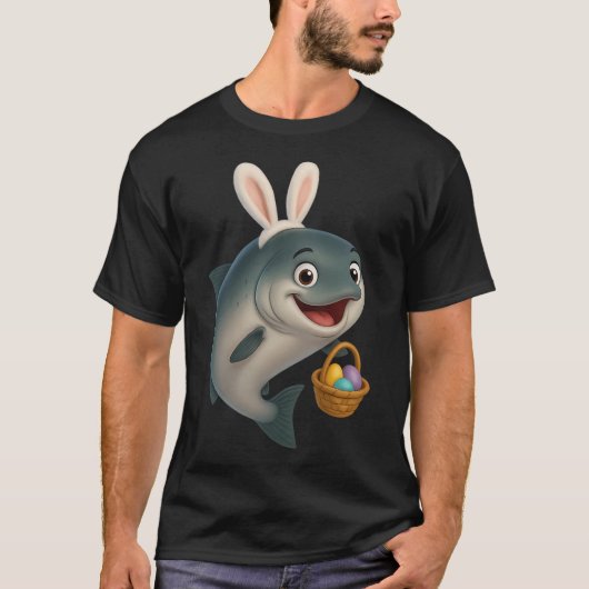 イースターキングサーモン Tシャツ (正面)
