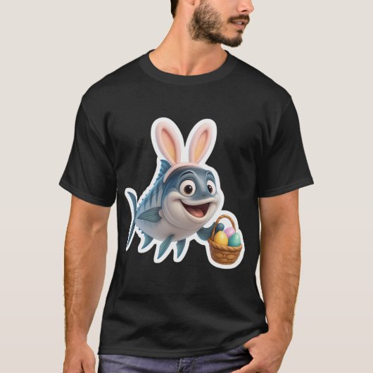 イースターキングマッケレル Tシャツ (正面)