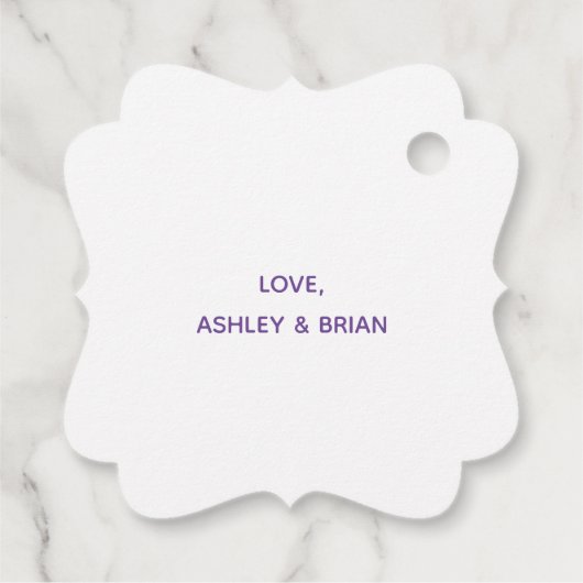 イースターギフトラベル、イースターの一部の甘い治療 フェイバータグ (裏面)