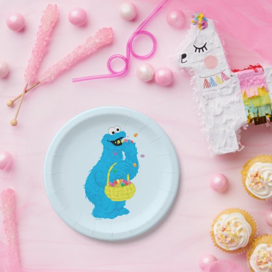 イースタークッキーの怪獣 ペーパープレート (パーティー)