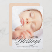 イースタークラシック恵みのスクリプトフォト シーズンカード (正面/裏面)