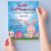 イースタークラフトベンダーイベント チラシ (手)