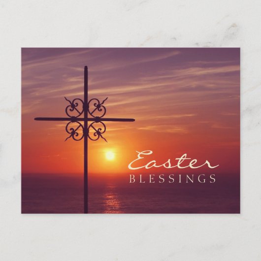 イースタークリスチャンクロス葉書 シーズンポストカード (正面)