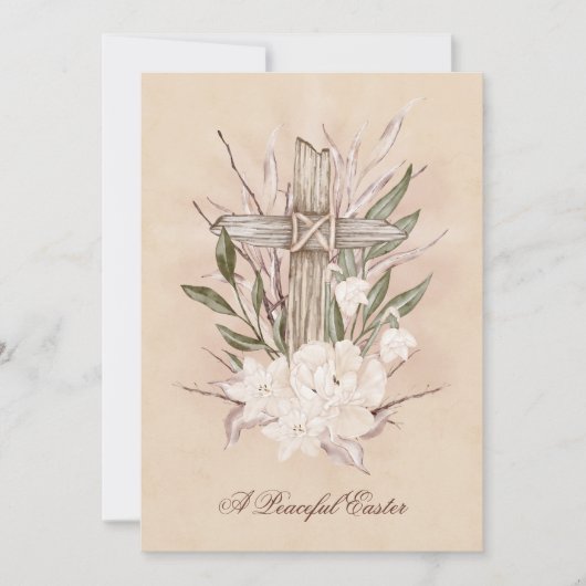 イースタークロスカード平和復活祭 サンキューカード (正面)