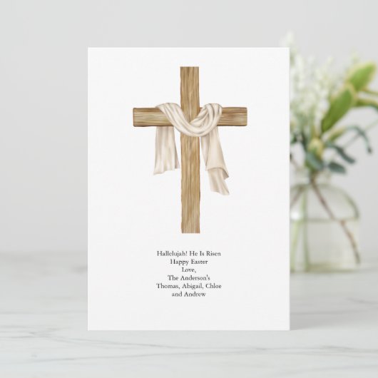 イースタークロスシュラウド宗教的クリスチャン シーズンカード (スタンド正面)